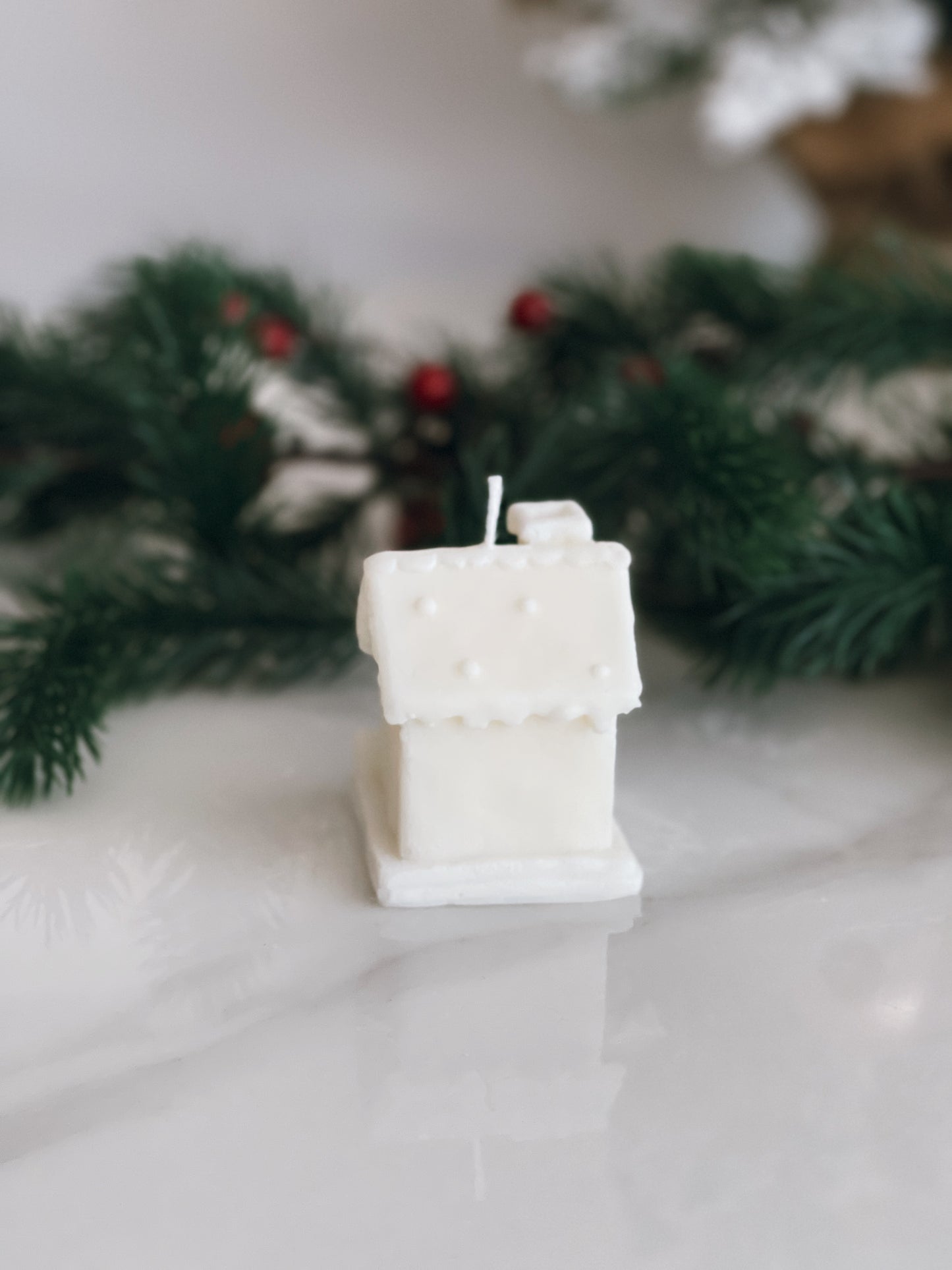 SNOWY CHRISTMAS HOUSE