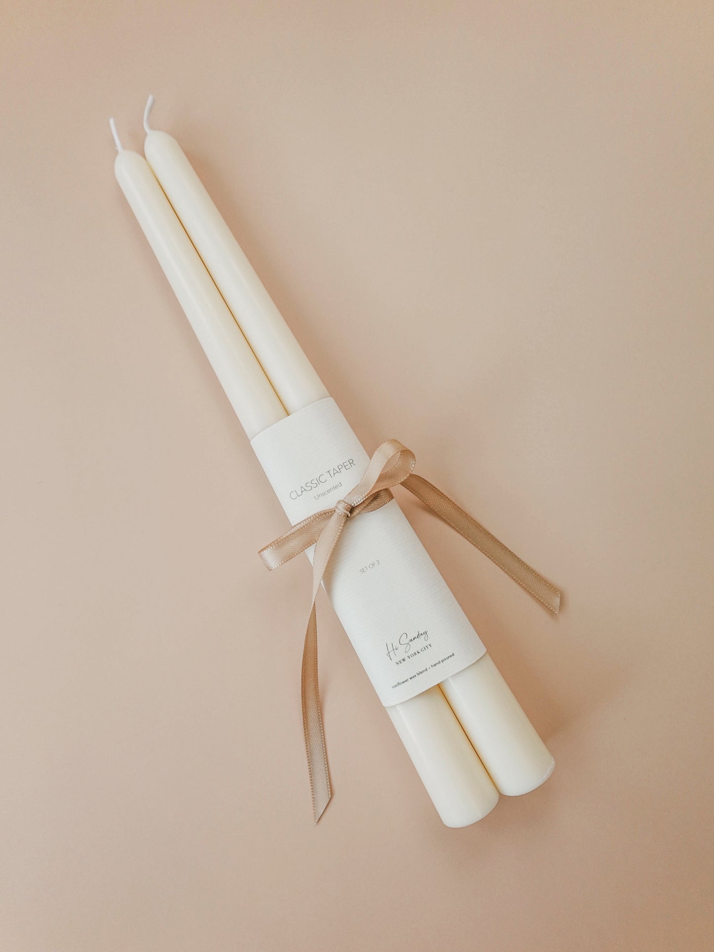CLASSIC TAPER CANDLE - SET OF 2