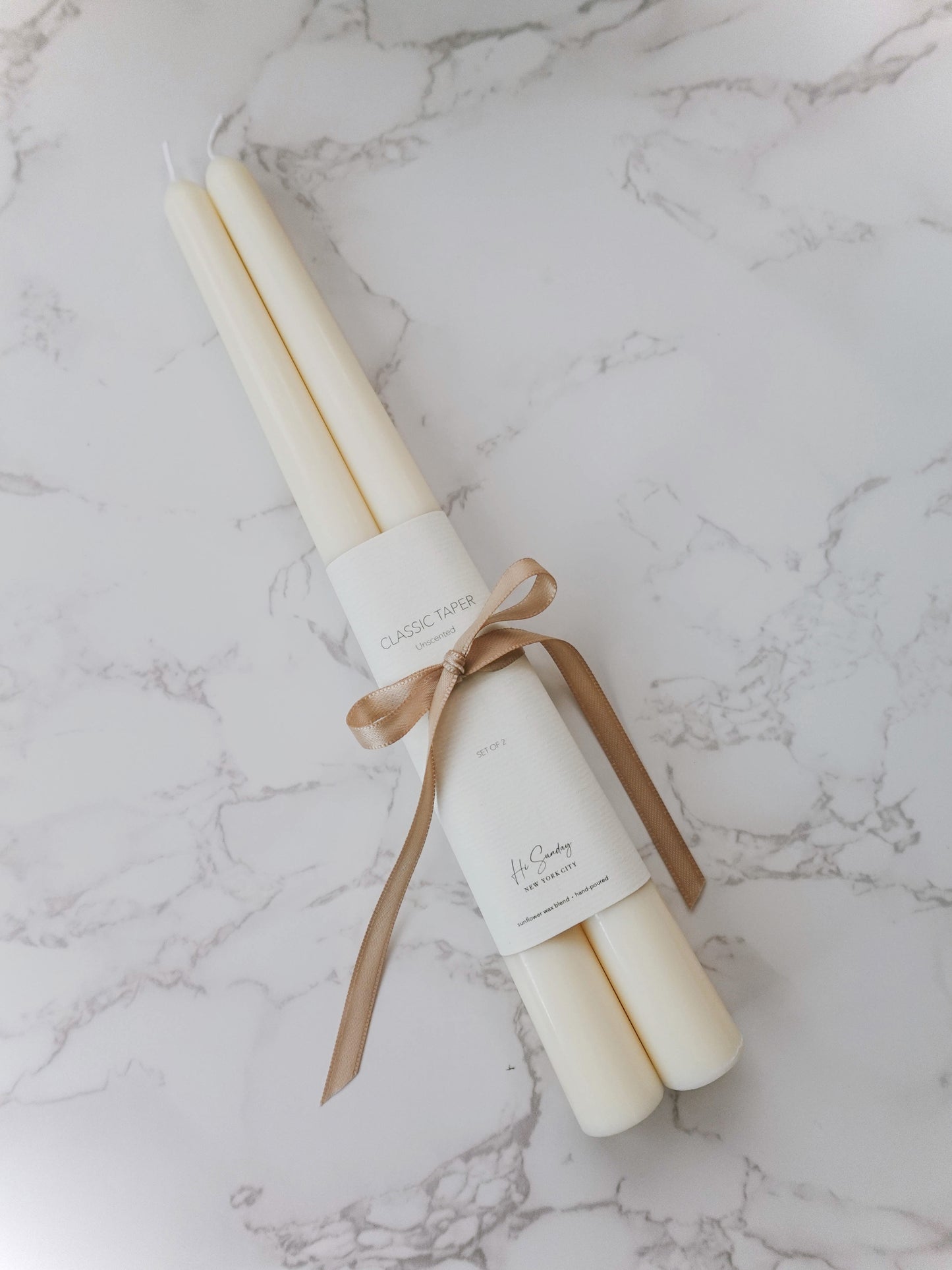 CLASSIC TAPER CANDLE - SET OF 2