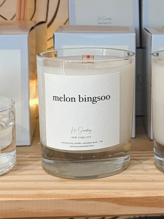 MELON BINGSOO CANDLE