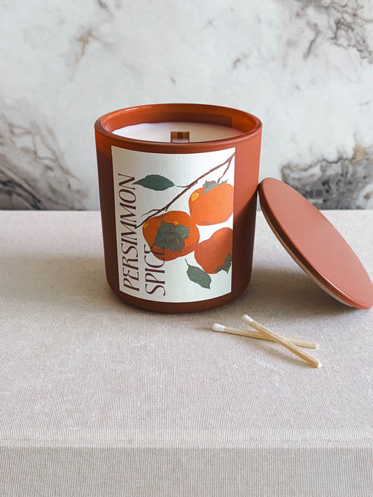 Persimmon Spice Candle - Hi Sunday x Jennifer Yung Collaboration (Limited)