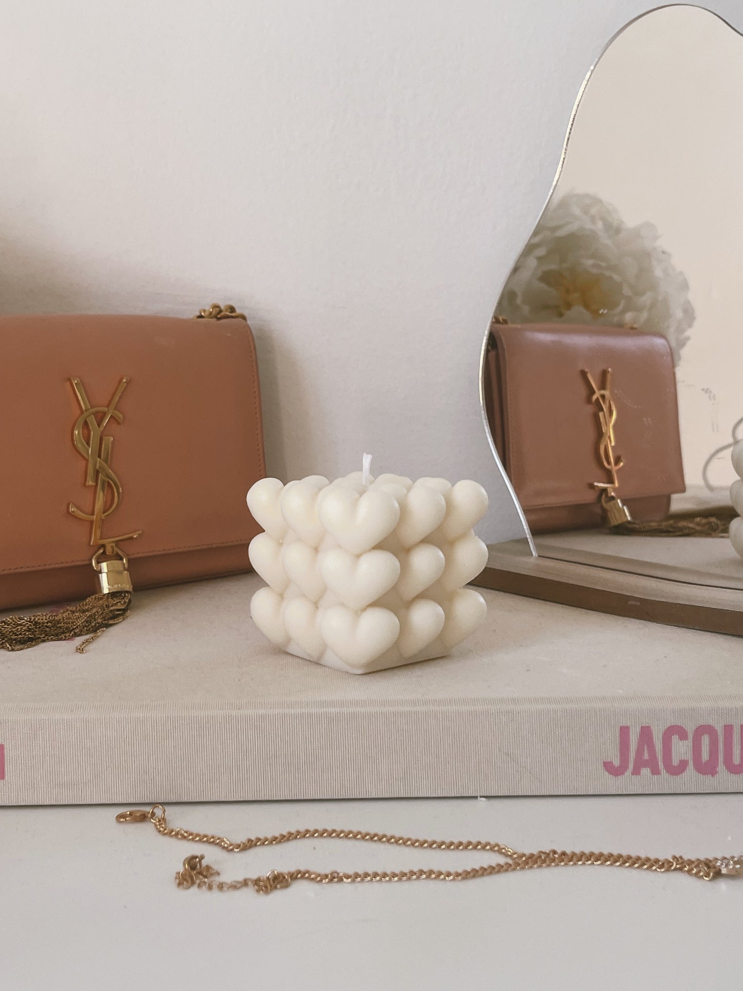 HEART BUBBLE CANDLE